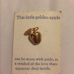 Vintage Apple Pin